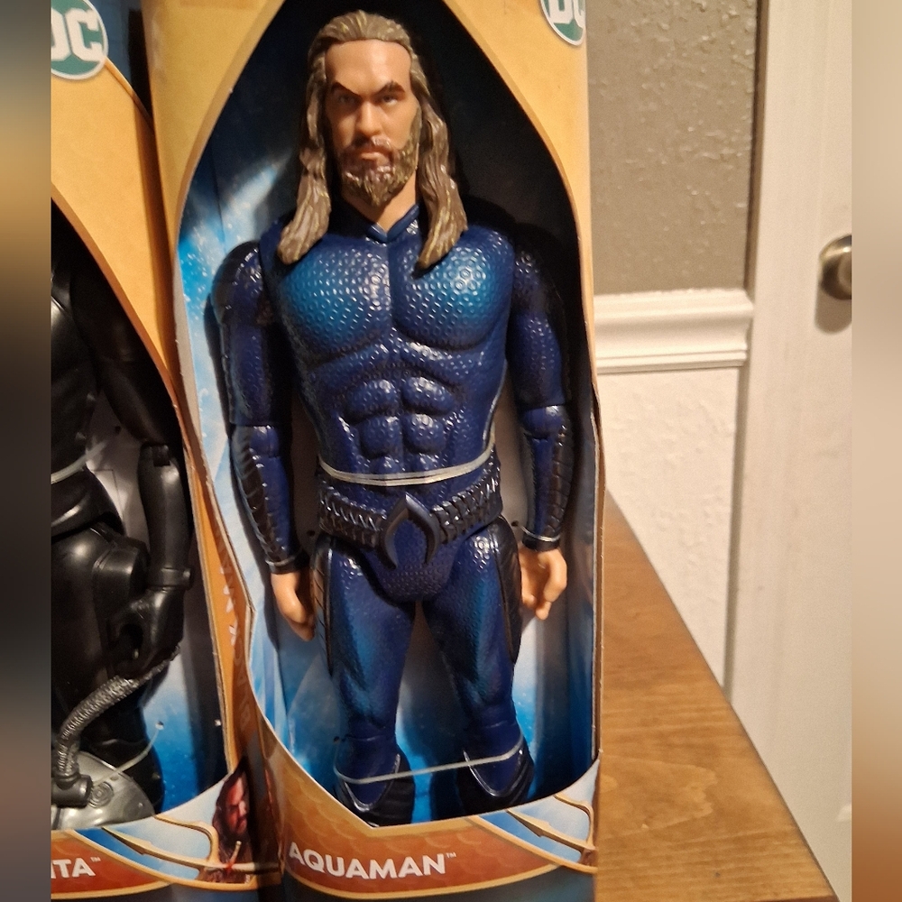 DC Aquaman and Black Manta Action Figure Set - Blue and Black - Picture 4 of 6